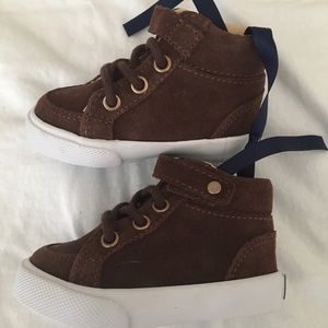 Janie and jack size 4 brown boots (baby)